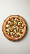 Pizza ai funghi e tartufo fusion