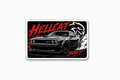 DODGE Hellcat Srt Sticker